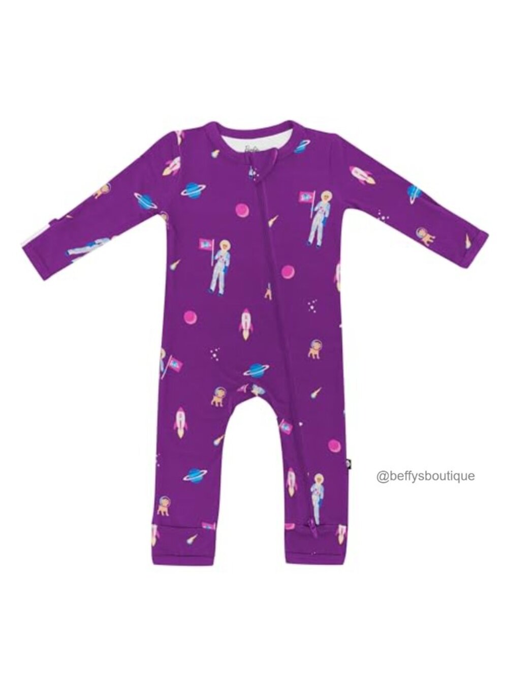 Baby Romper Dual Zipper Sleeper Rayon from Bamboo Newborn